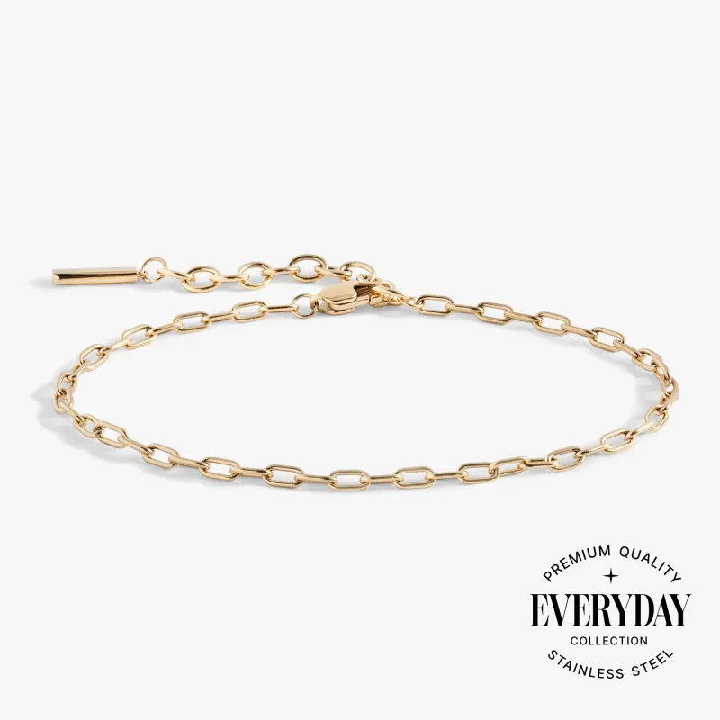 Everyday Paperclip Chain Bracelet sold by Zulily