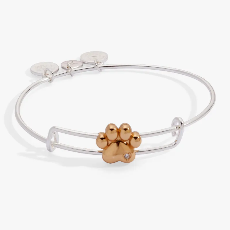 Paw Slider Bangle sold by Zulily