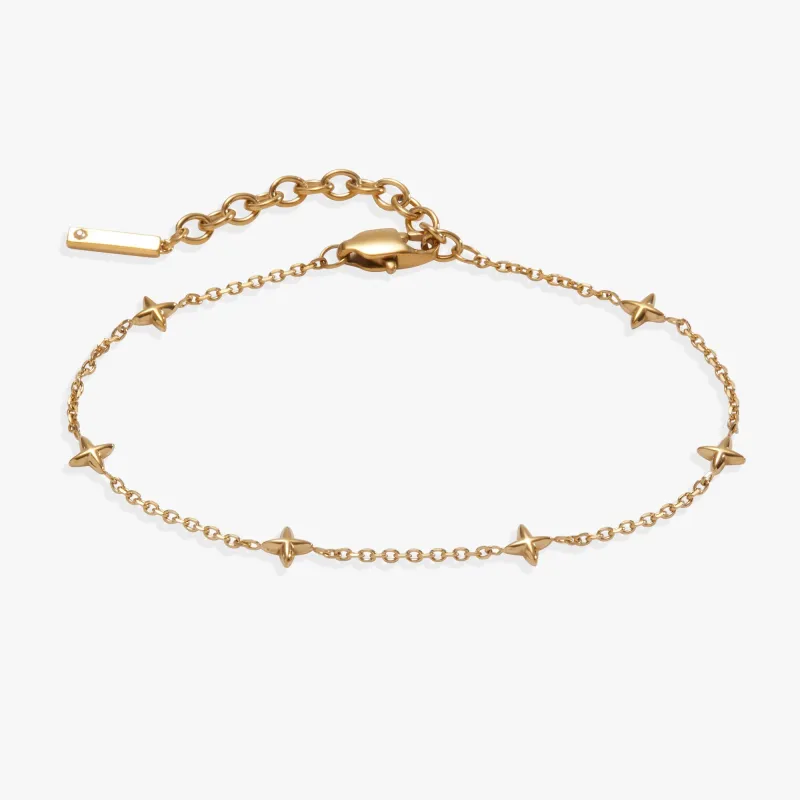 Star Chain Bracelet sold by Zulily