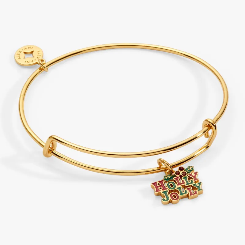 'Holly Jolly' Charm Bangle sold by Zulily