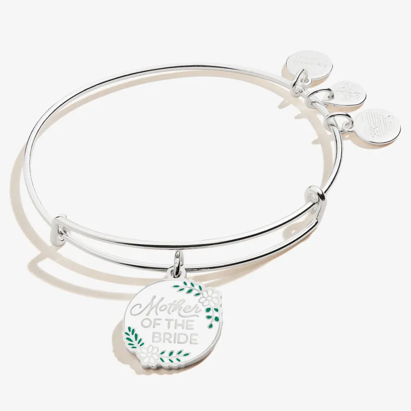'Mother of the Bride' Charm Bangle made by Alex and Ani