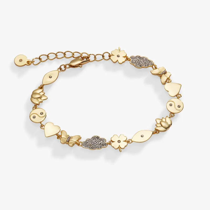 Silver Linings Chain Bracelet sold by Zulily