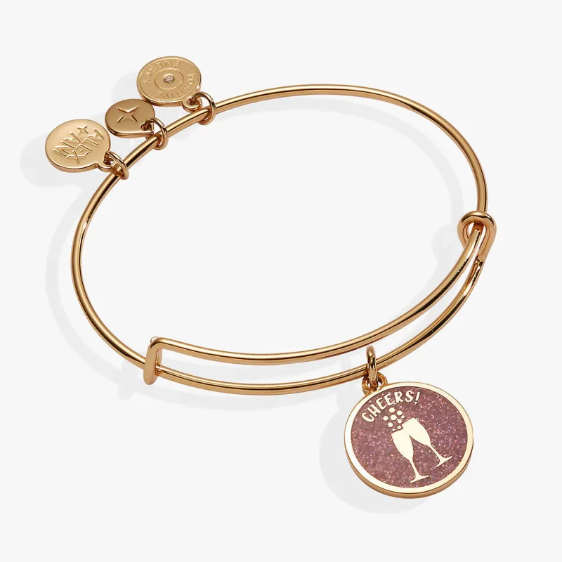 Happy New Year Cheers Bangle made by Alex and Ani