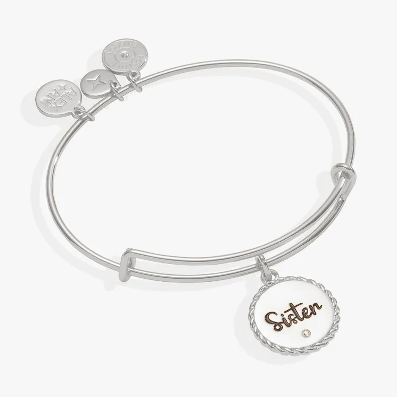 Sister Charm Bangle sold by Zulily