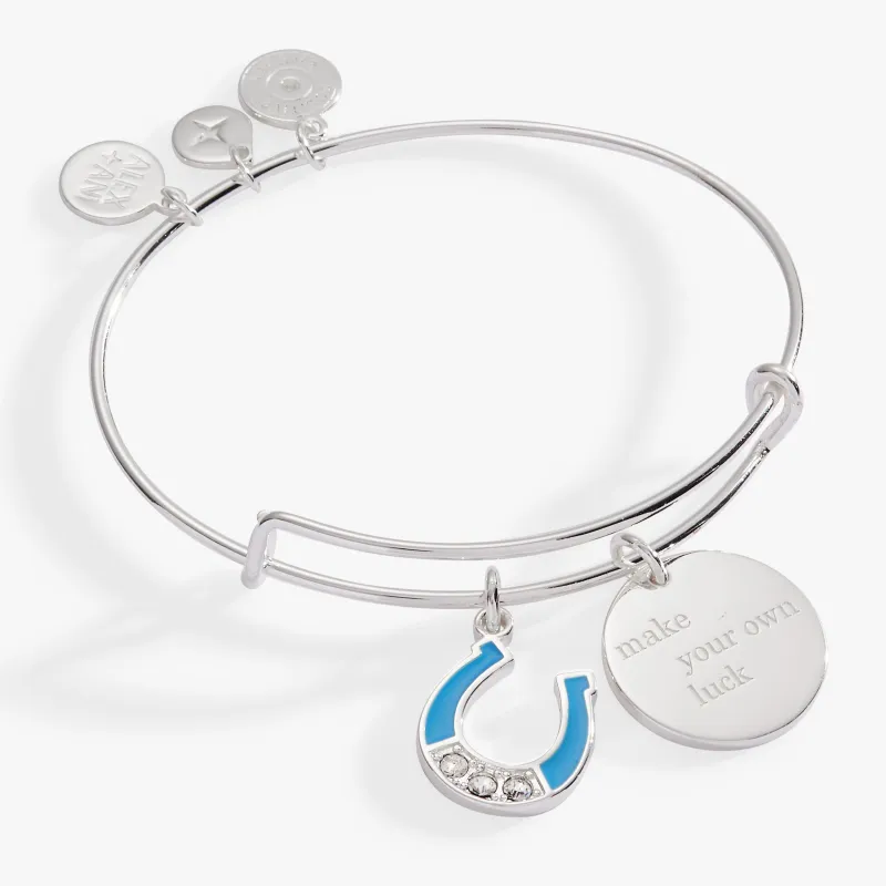 “Make Your Own Luck” Duo Charm Bangle sold by Zulily
