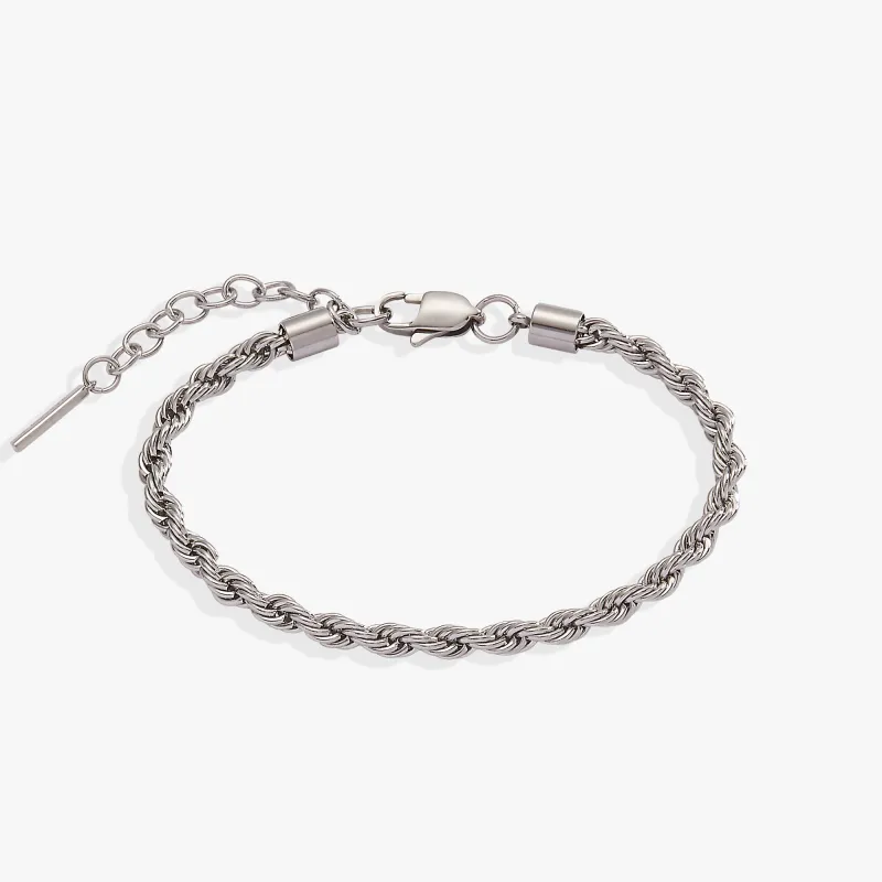 French Rope Stainless Adjustable Bracelet sold by Zulily