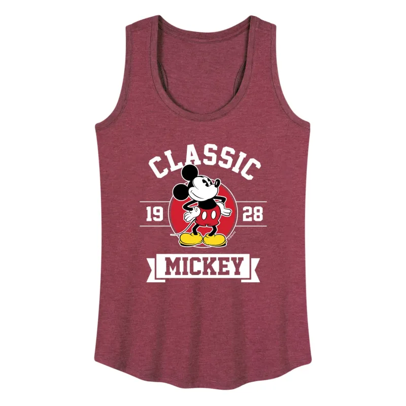 Mickey & Friends - Mickey Classic 1928 - Women's Racerback Tank Top sold by Zulily