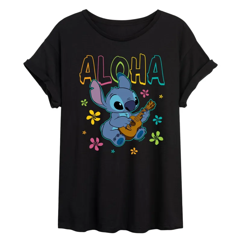 Lilo & Stitch - Aloha Stitch - Women's Oversized T-Shirt made by Zulily