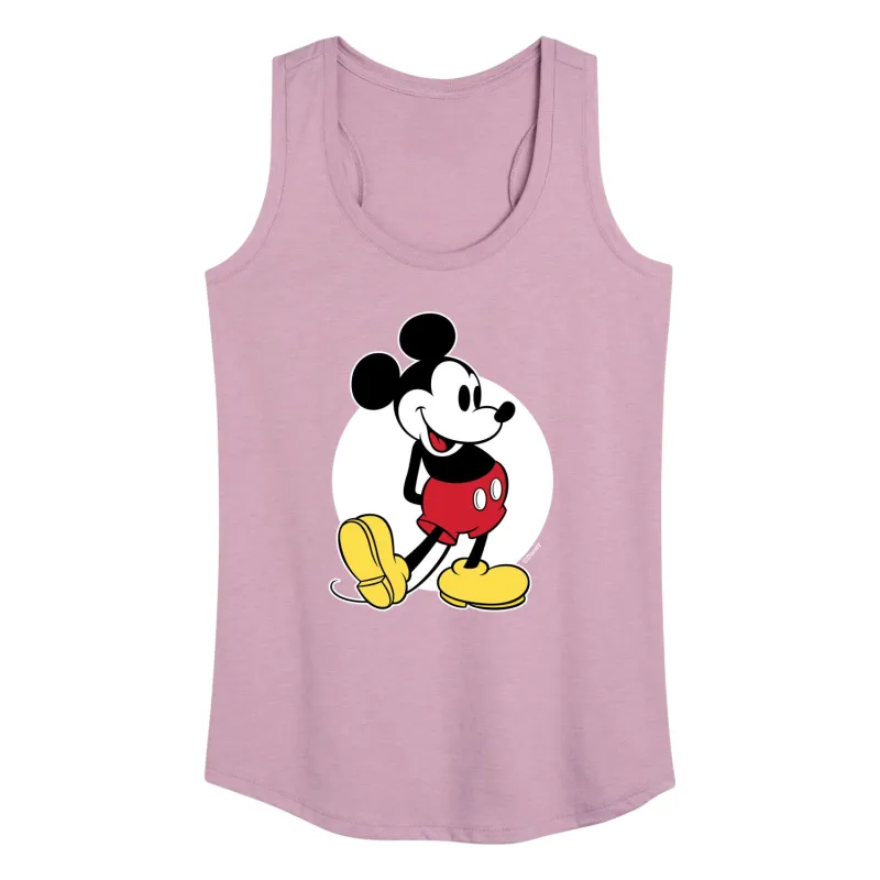 Mickey & Friends - Classic Mickey - Women's Racerback Tank Top sold by Zulily