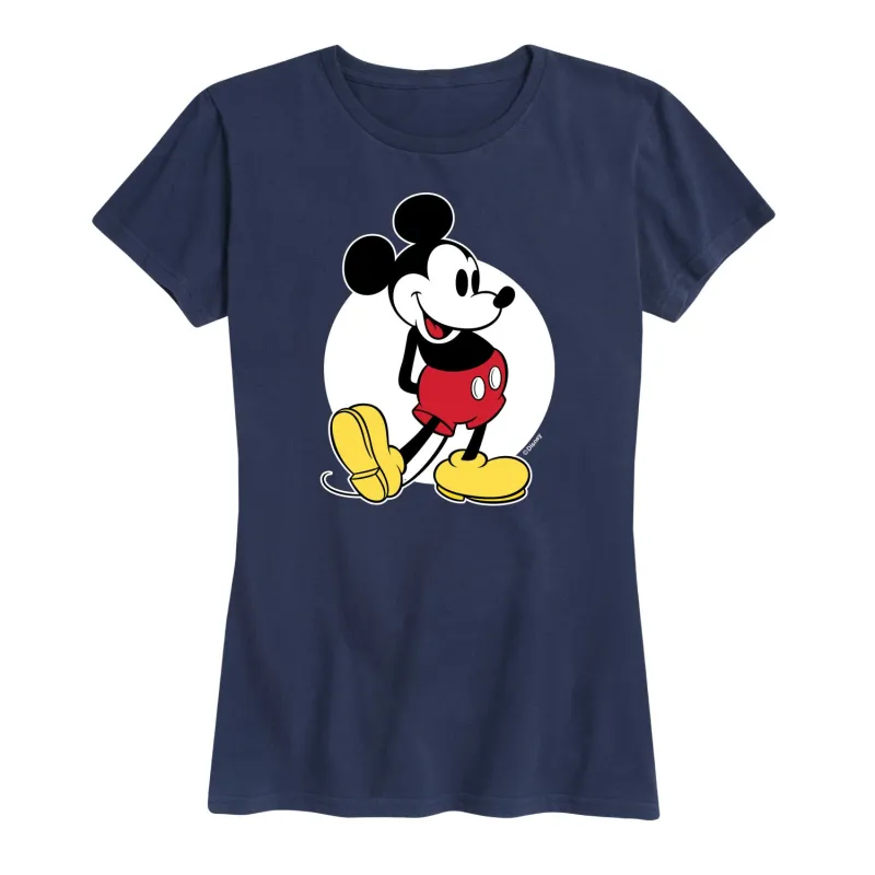 Mickey & Friends - Mickey Classic - Women's Short Sleeve Graphic T-Shirt made by Disney