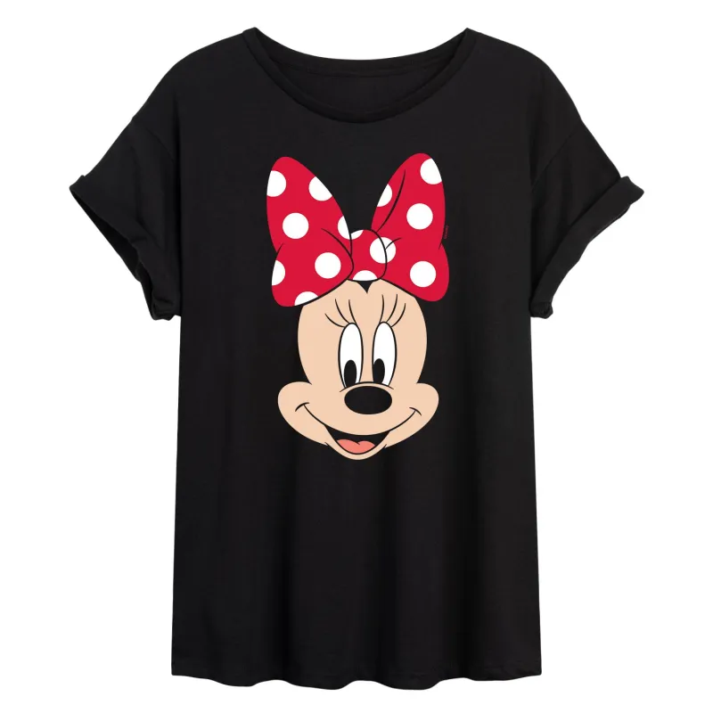 Mickey & Friends - Minnie Face - Women's Oversized T-Shirt sold by Zulily