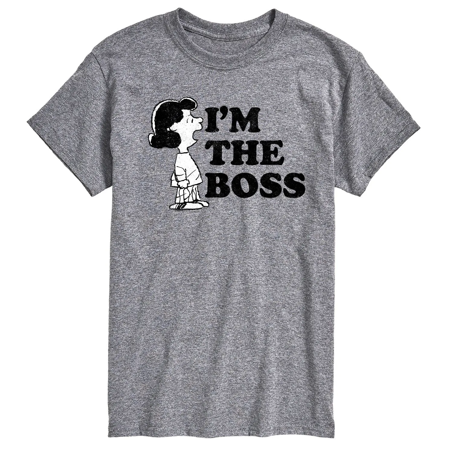 Peanuts - I'm the Boss - Men's Short Sleeve Graphic T-Shirt sold by Zulily