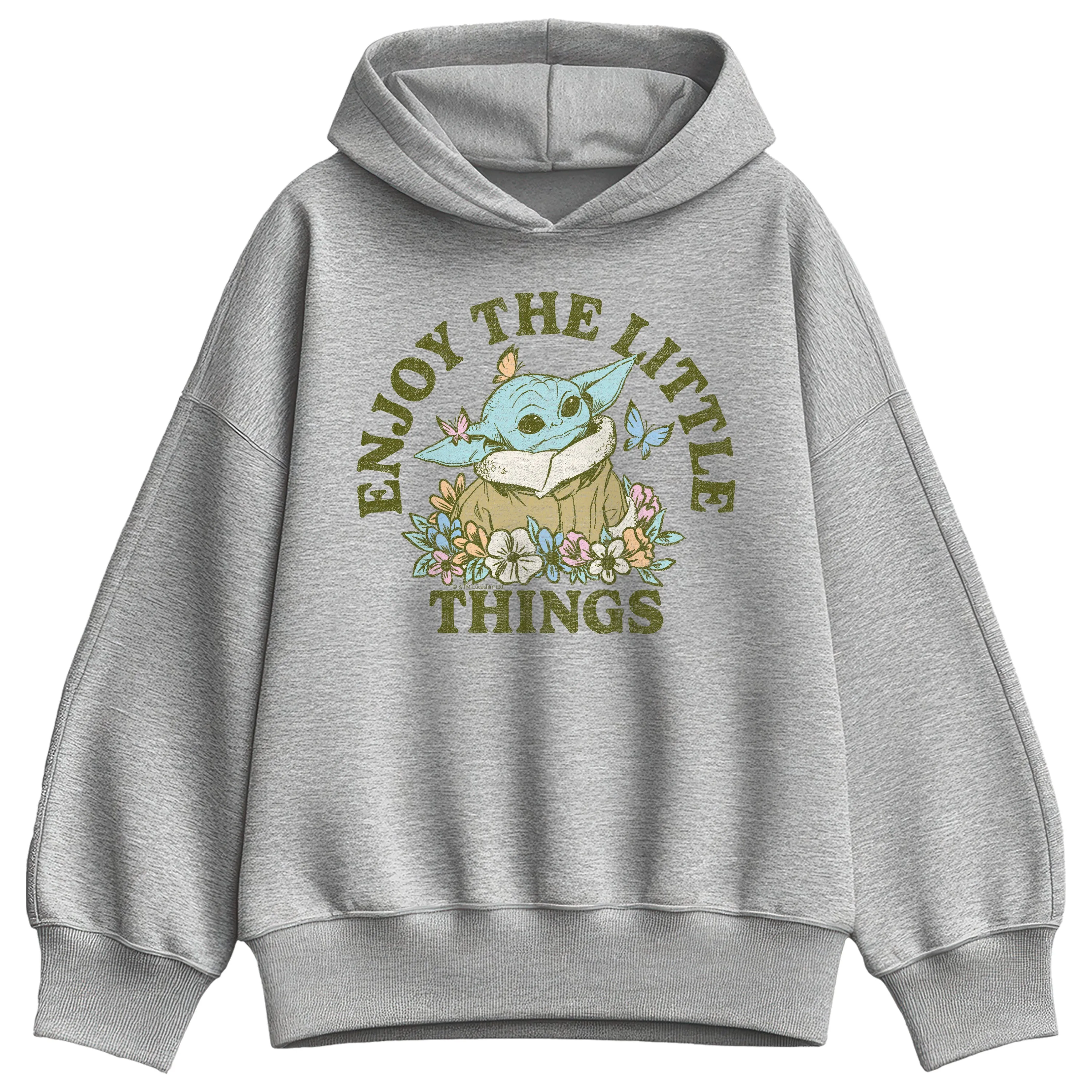 Star Wars - Enjoy the Little Things - Women's Oversized Fleece Hoodie Sweatshirt sold by Zulily