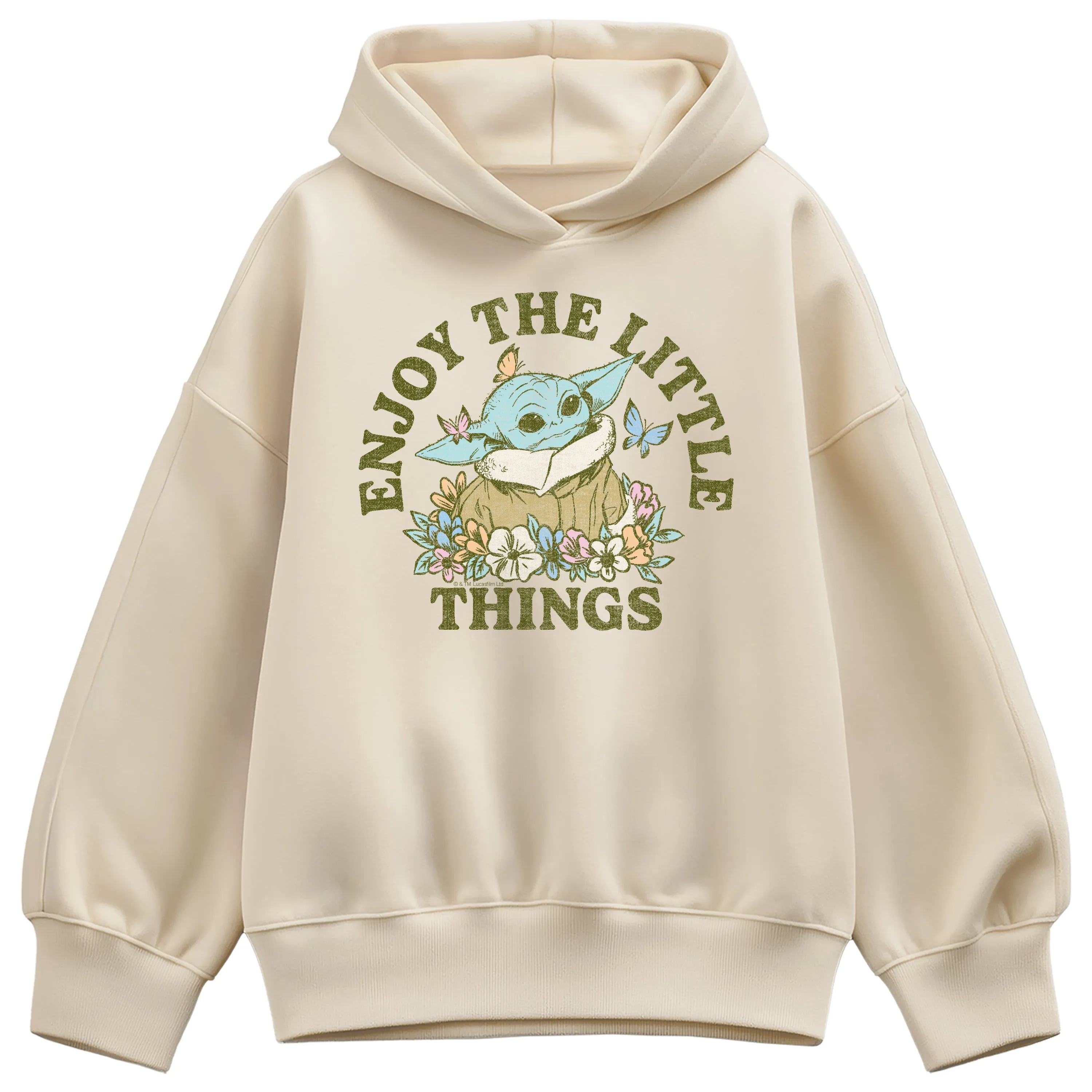 Star Wars - Enjoy the Little Things - Women's Oversized Fleece Hoodie Sweatshirt sold by Zulily product image thumbnail 2