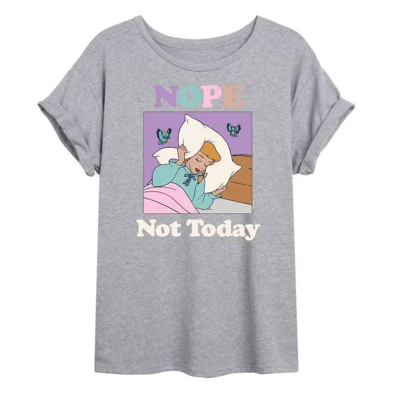 Disney Princess - Nope Not Today - Women's Oversized T-Shirt made by Zulily