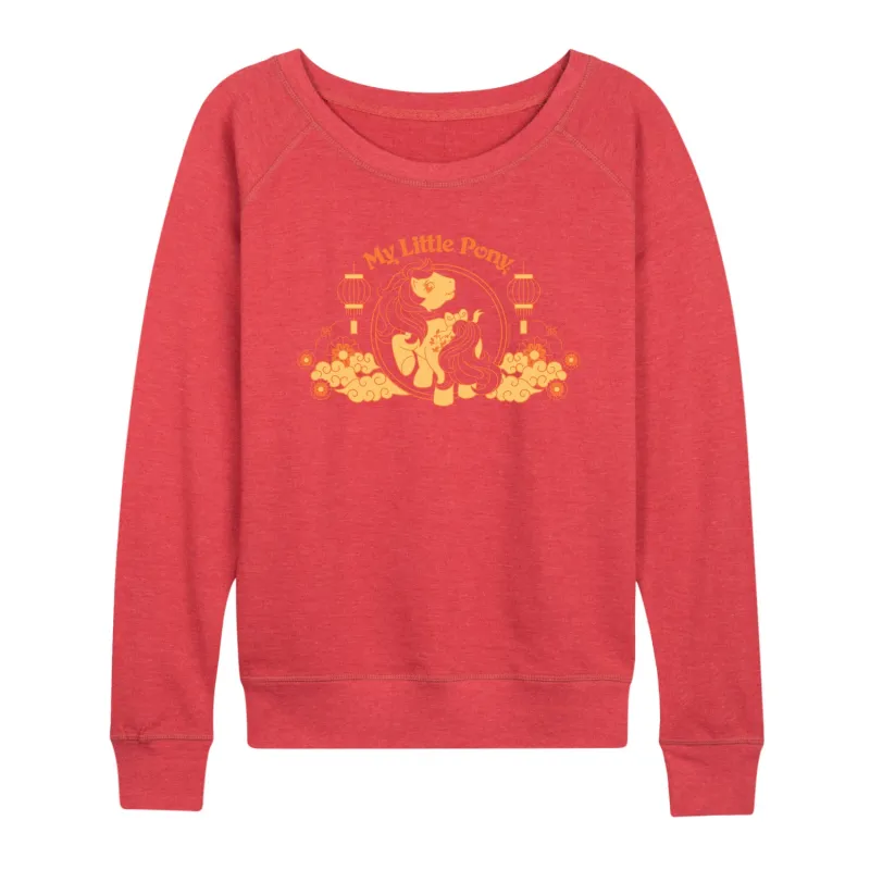 My Little Pony - Lunar New Year - Women's French Terry Long Sleeve Pullover made by My Little Pony
