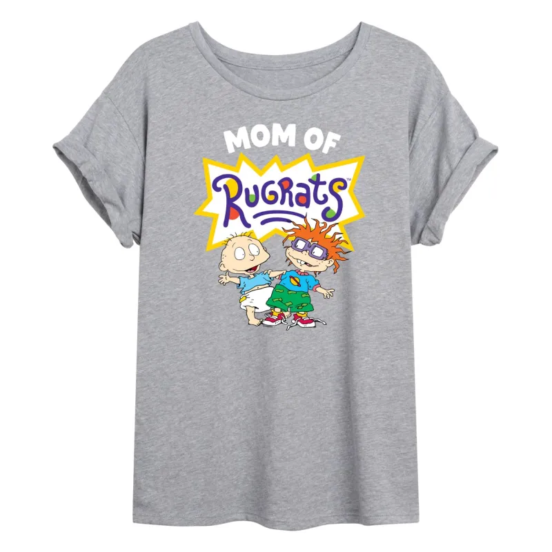 Rugrats - Mom of Rugrats - Juniors Oversized Graphic T-Shirt made by Zulily