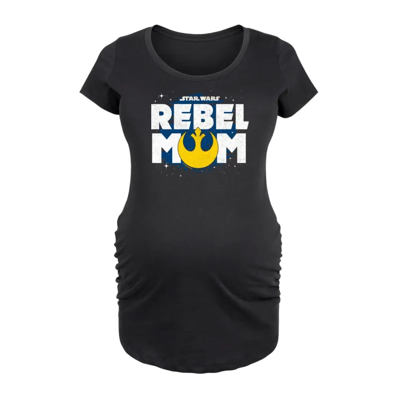 Star Wars - Rebel Mom - Maternity Scoop Neck Tee made by Star Wars