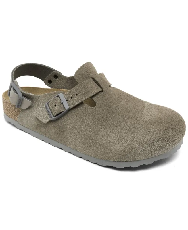 Birkenstock Unisex Tokio ll Suede Leather Stone Coin sold by Zulily