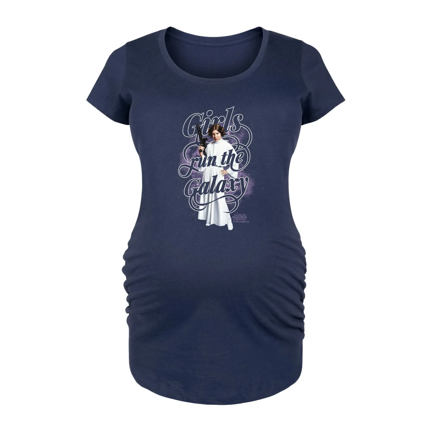 Star Wars - Girls Run The Galaxy - Maternity Scoop Neck Tee sold by Zulily product image thumbnail 3
