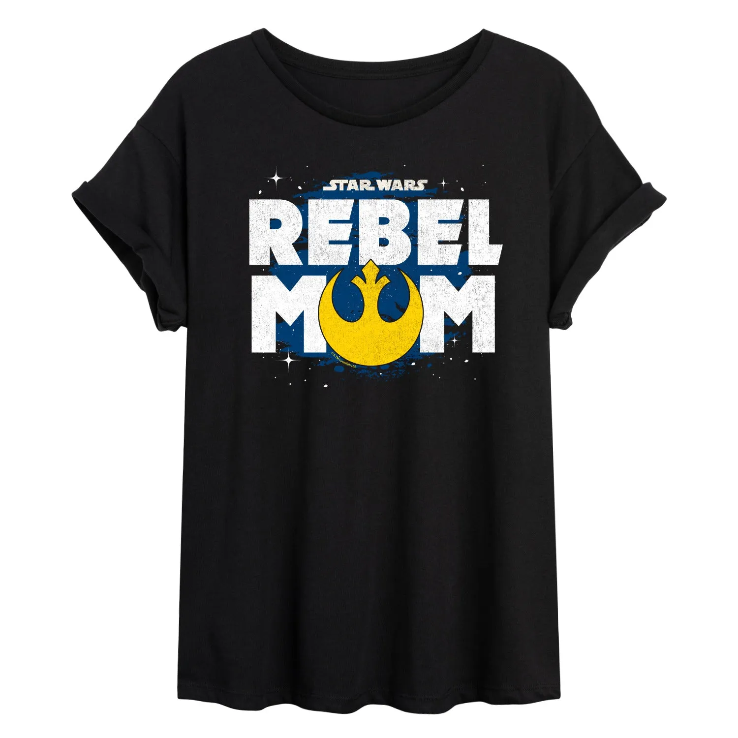 Star Wars - Rebel Mom - Women's Oversized Tee sold by Zulily