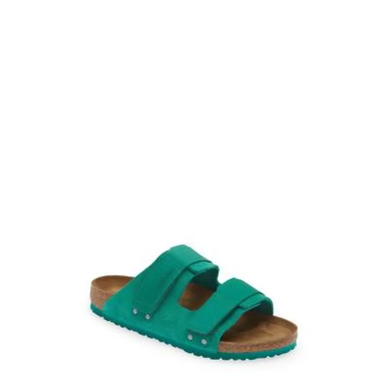 Birkenstock Unisex Uji Nubuck Leather Digital Green sold by Zulily