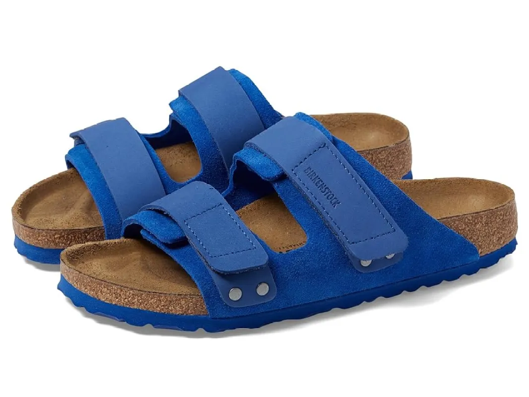 Birkenstock Unisex Uji Nubuck Leather Ultra Blue sold by Zulily