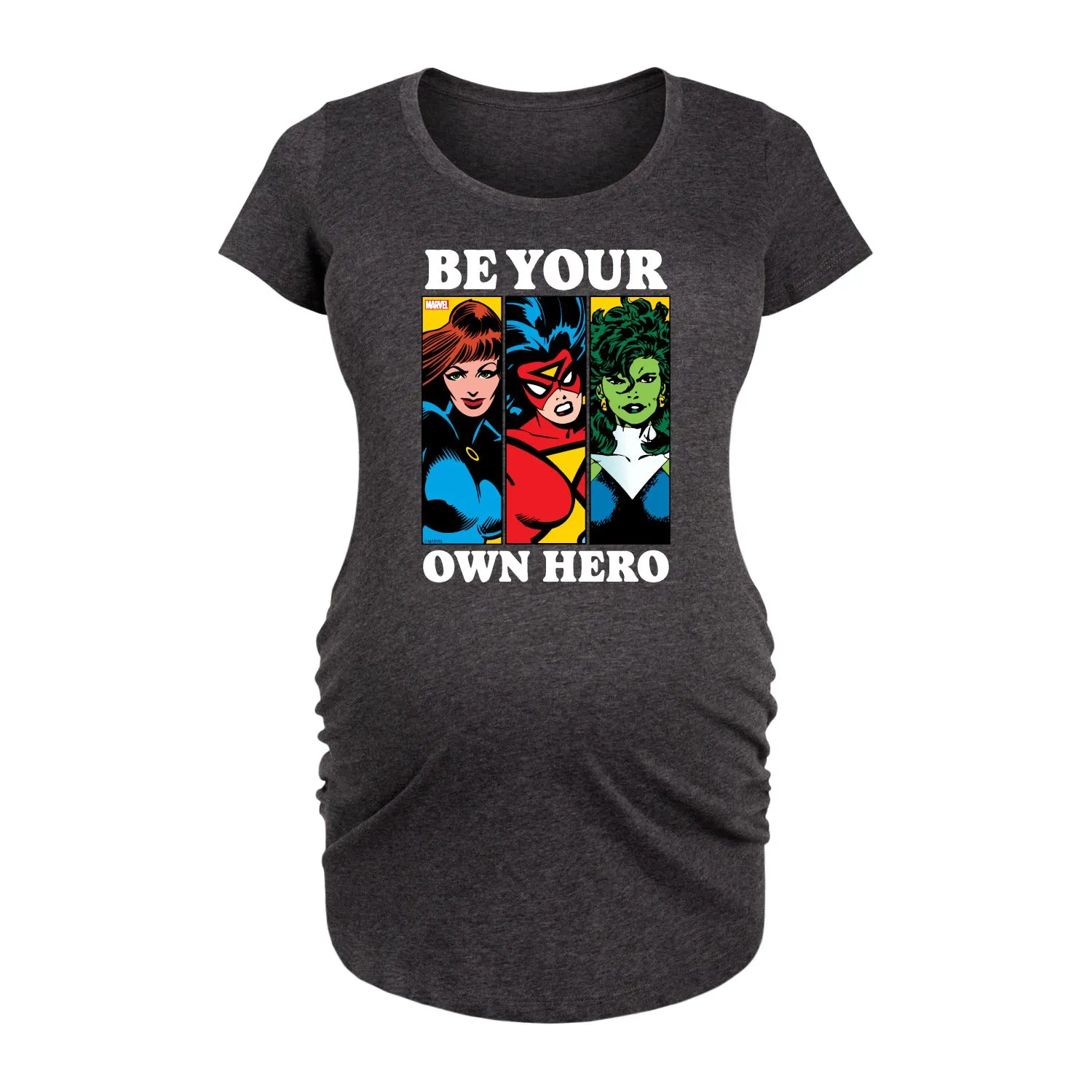 Marvel - Be Your Own Hero - Maternity Scoop Neck Graphic T-Shirt sold by Zulily product image thumbnail 2