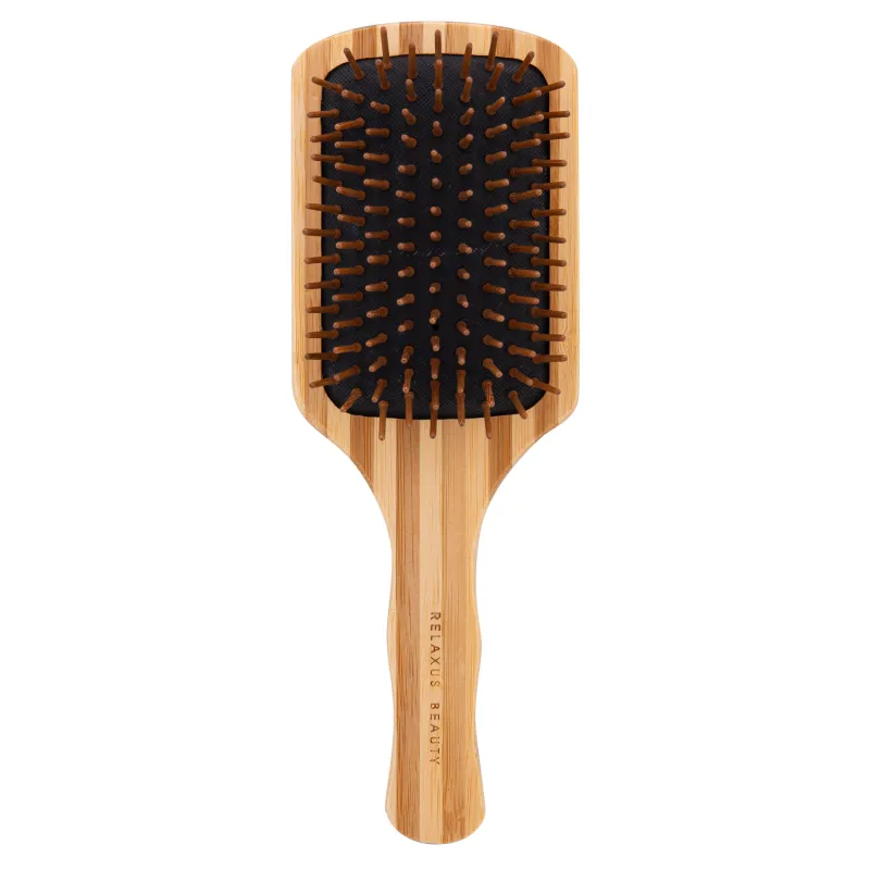 Relaxus Beauty Deluxe Bamboo 3.75" Paddle Hair Brush - 2 sold by Zulily