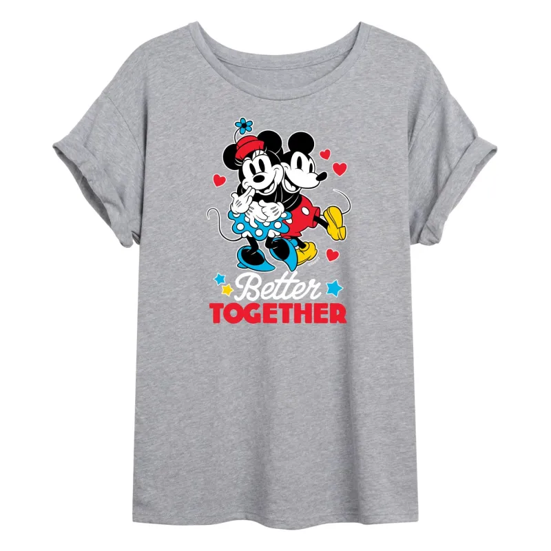 Disney - Better Together - Women's Oversized T-Shirt made by Disney