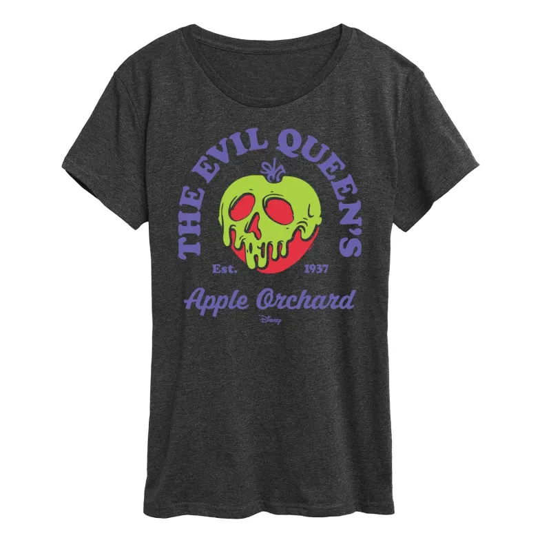 Disney Villains - Valentine's Day - The Evil Queen's Apple Orchard - Women's Short Sleeve Graphic T-Shirt made by Zulily