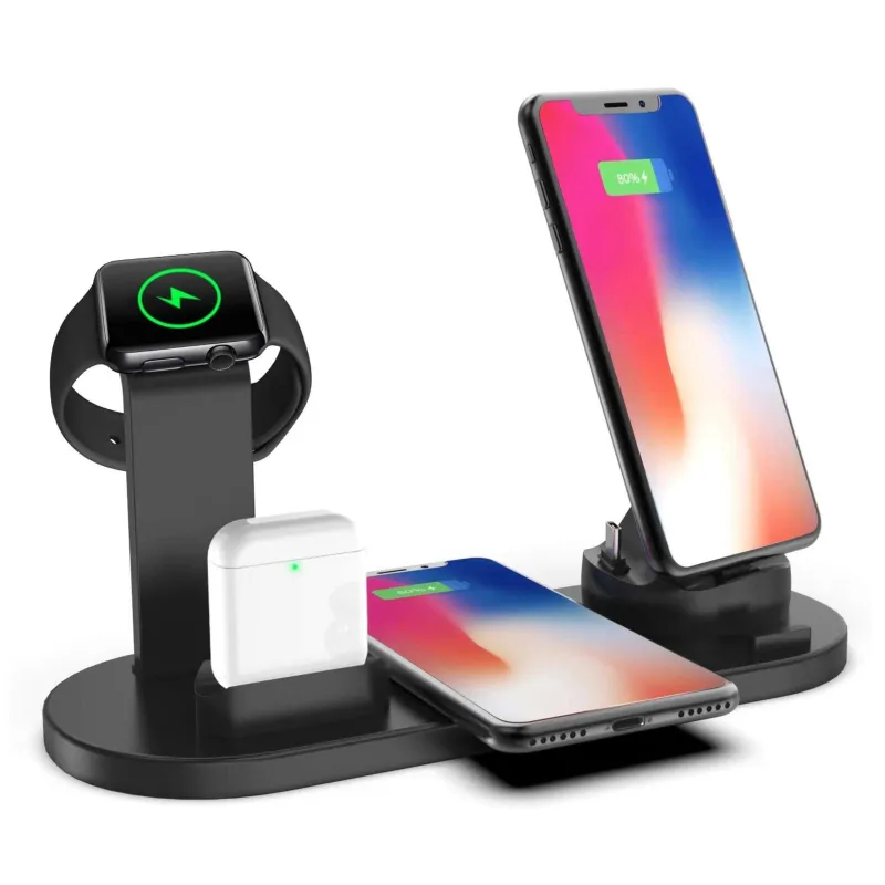 VYSN ChargeUp 6-In-1 Wireless Charging Station W/ Watch Charger INCLUDED made by Zulily