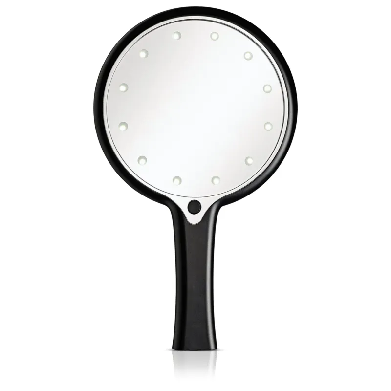VYSN 12 LED Lighted Hand Held Cosmetic Mirror made by Zulily