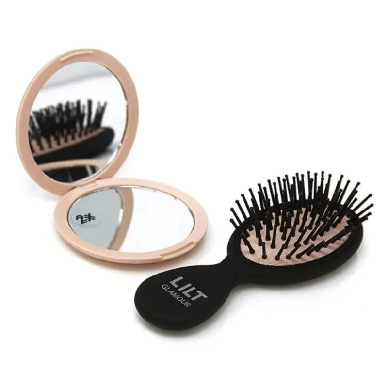 VYSN Lilt 2-Piece Compact Hair Brush & Mirror Gift Set made by Zulily