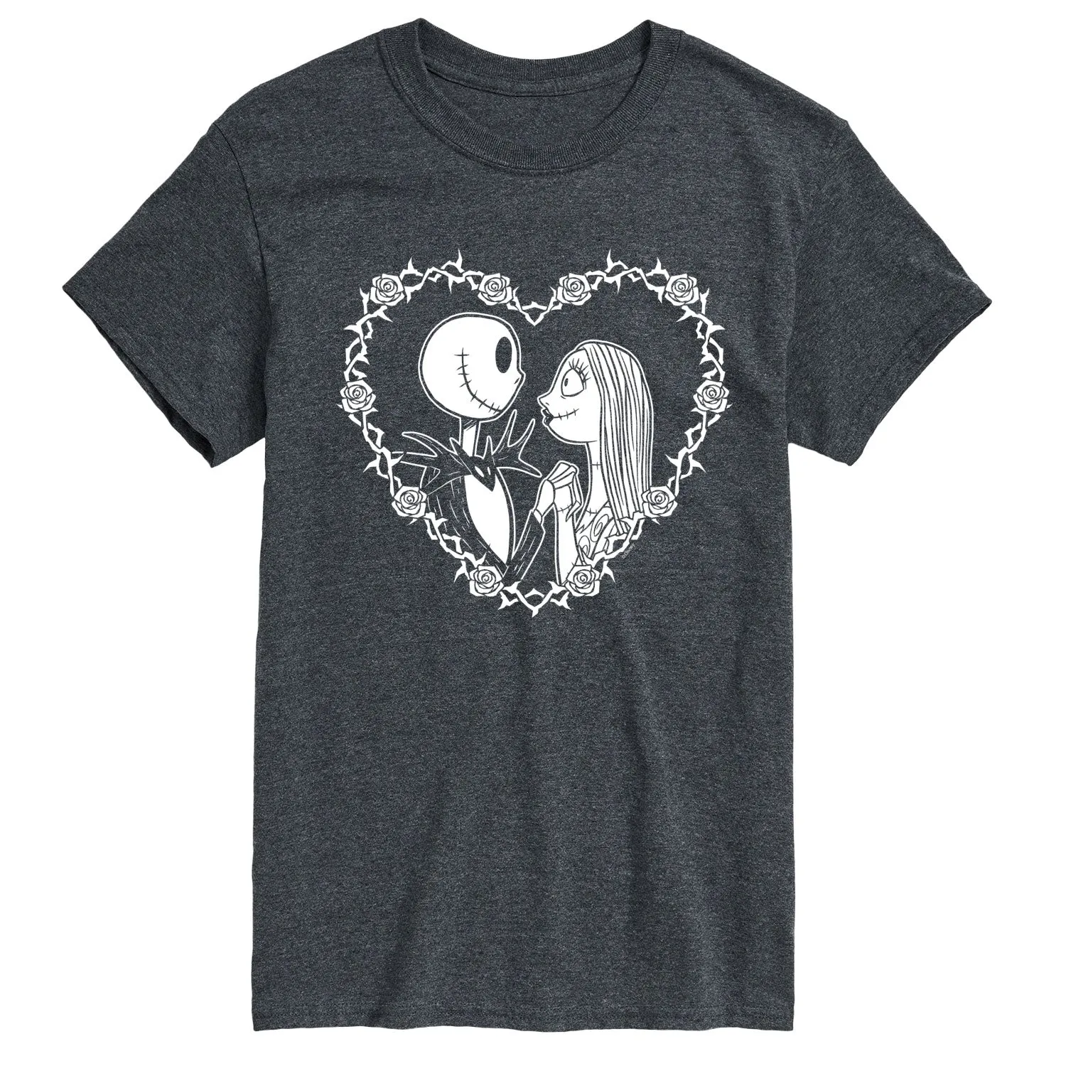 The Nightmare Before Christmas - Jack Sally Heart - Men's Short Sleeve Graphic T-Shirt sold by Zulily product image thumbnail 5