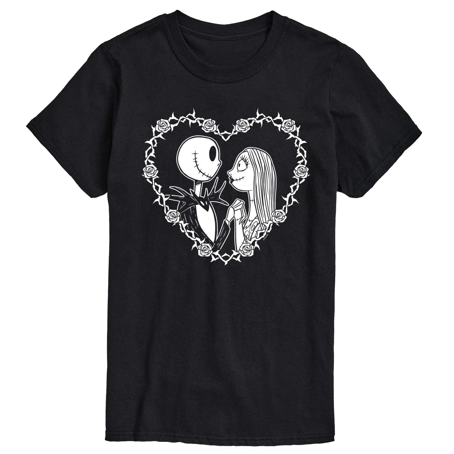 The Nightmare Before Christmas - Jack Sally Heart - Men's Short Sleeve Graphic T-Shirt sold by Zulily product image thumbnail 2