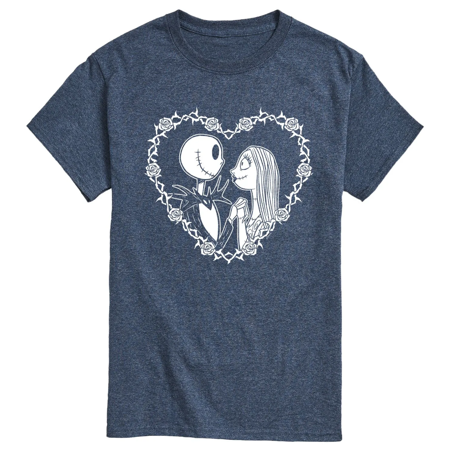 The Nightmare Before Christmas - Jack Sally Heart - Men's Short Sleeve Graphic T-Shirt sold by Zulily product image thumbnail 4