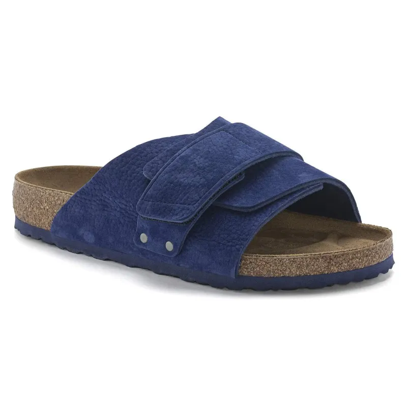 Birkenstock Unisex Kyoto Nubuck Leather Desert Buck Indigo Blue sold by Zulily