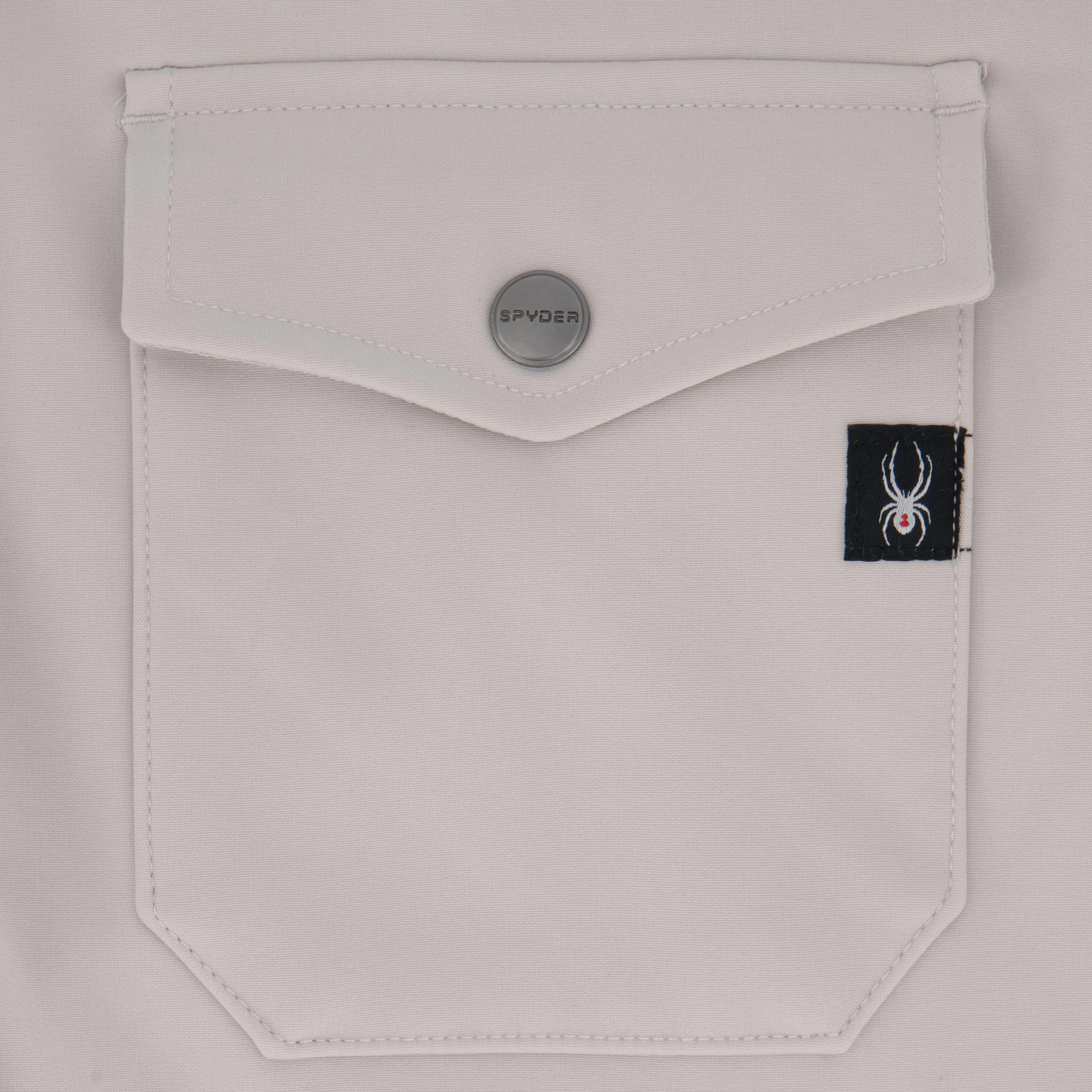 Spyder Men's Bonded Shirt Jacket - Bone sold by Zulily product image thumbnail 3