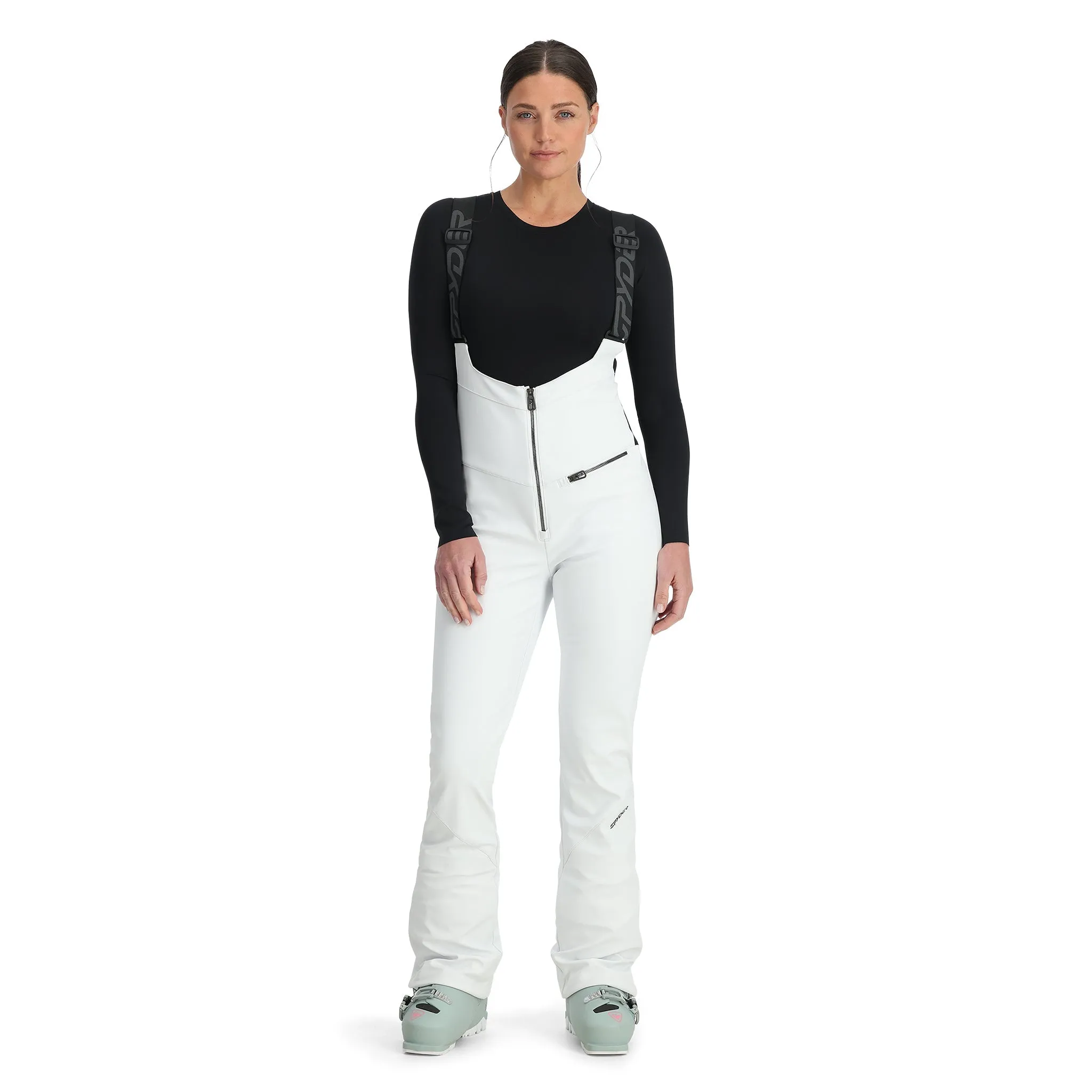 Spyder Women's Strutt Bibs - White sold by Zulily product image thumbnail 5