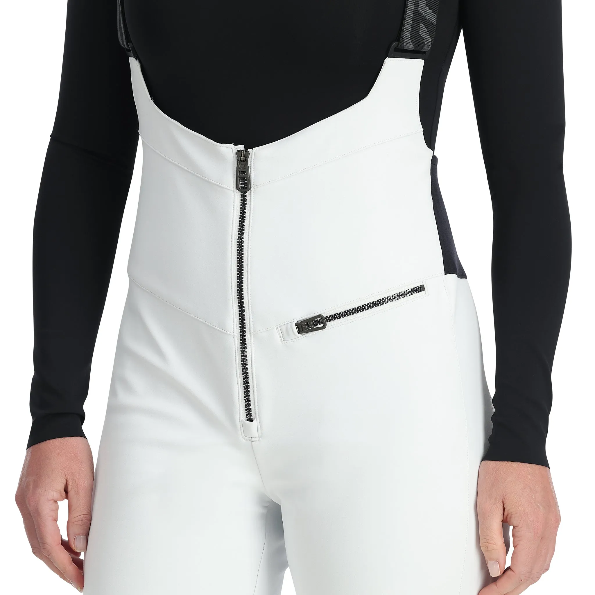 Spyder Women's Strutt Bibs - White sold by Zulily product image thumbnail 3