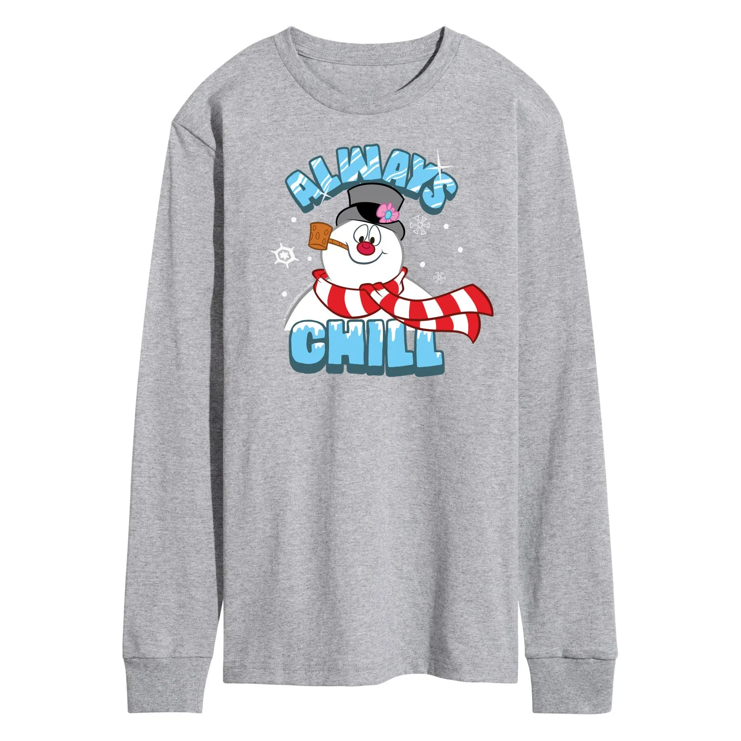 Frosty The Snowman - Christmas - Always Chill - Men's Long Sleeve T-Shirt sold by Zulily