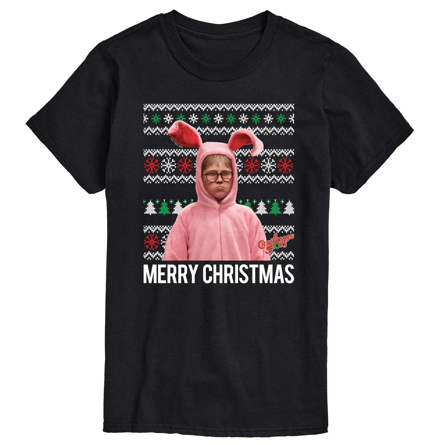 A Christmas Story - Merry Christmas - Men's Short Sleeve Graphic T-Shirt sold by Zulily product image thumbnail 2