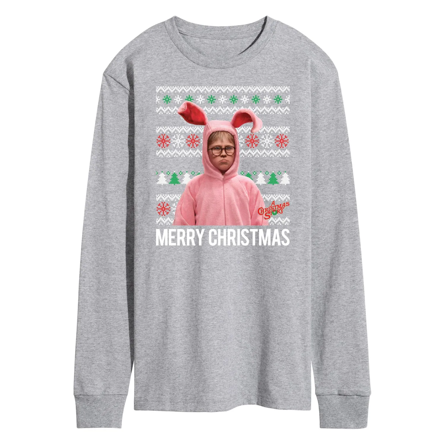 A Christmas Story - Merry Christmas - Men's Long Sleeve T-Shirt sold by Zulily