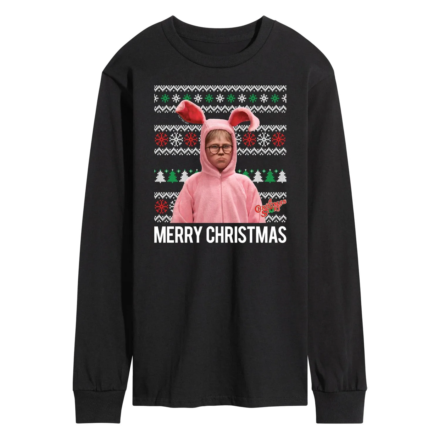 A Christmas Story - Merry Christmas - Men's Long Sleeve T-Shirt sold by Zulily product image thumbnail 2