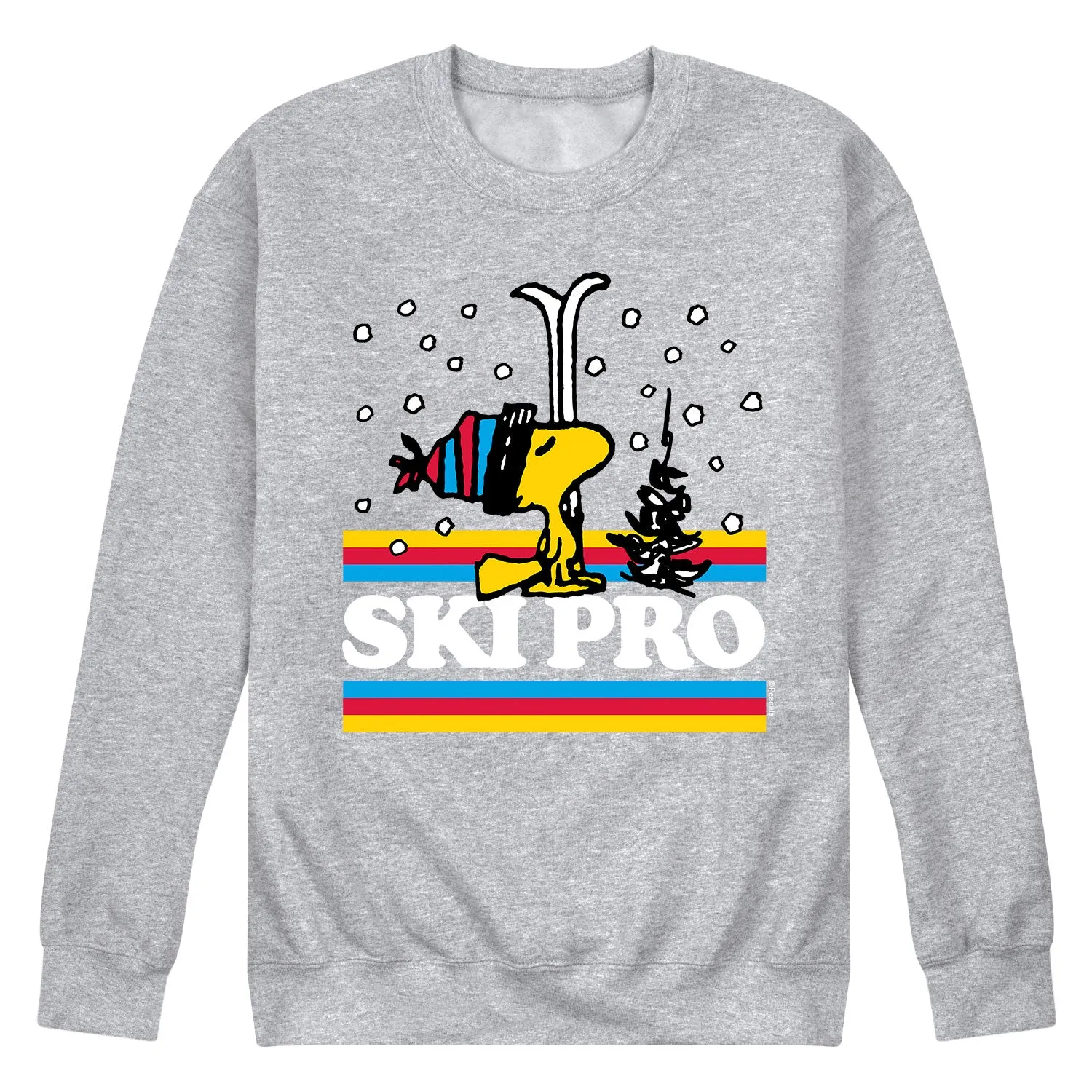 Peanuts - Ski Pro - Men's Crew Fleece Sweatshirt sold by Zulily