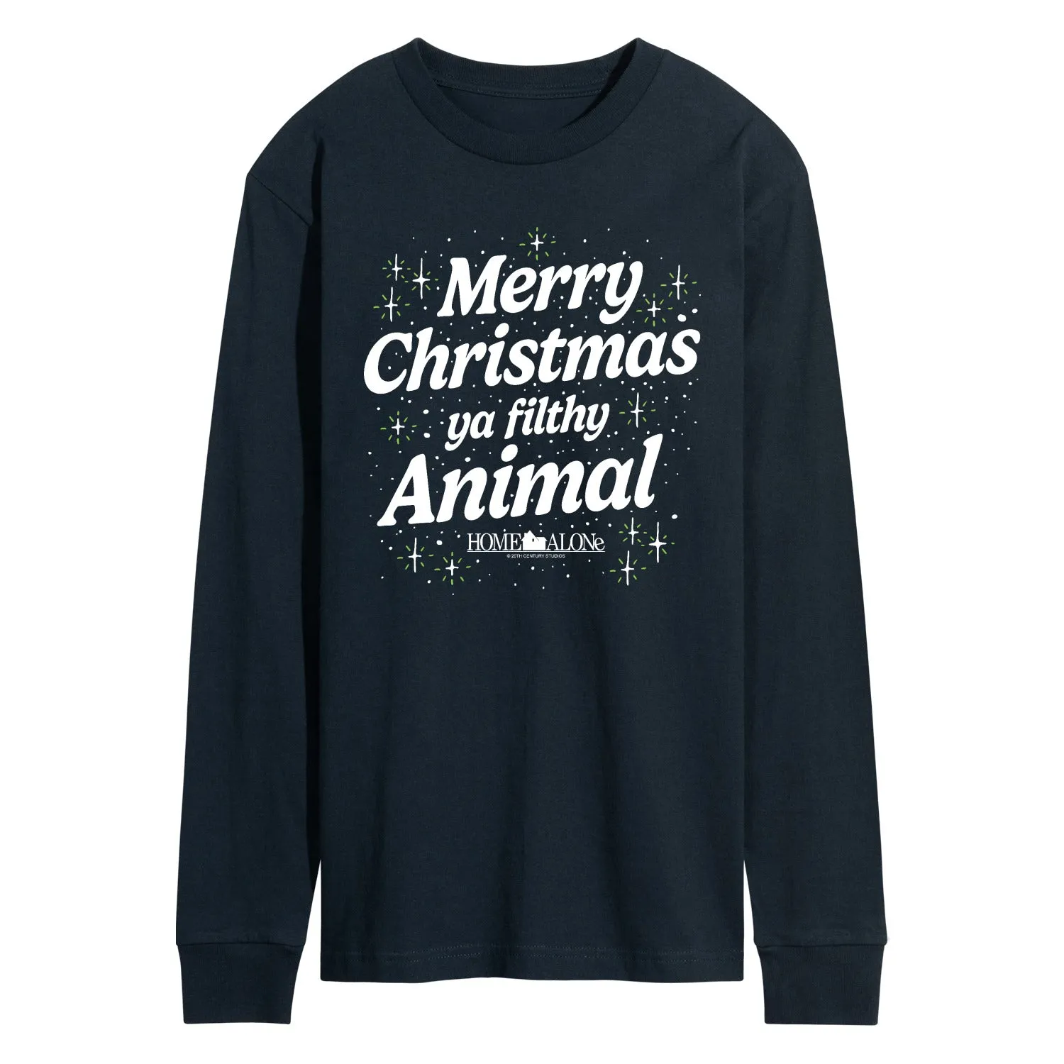 Home Alone - Merry Christmas Filthy Animal - Men's Long Sleeve Graphic T-Shirt sold by Zulily product image thumbnail 3