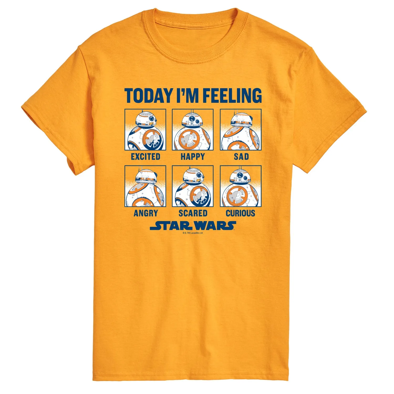 The Force Awakens - Today I'm Feeling - Men's Short Sleeve Graphic T-Shirt sold by Zulily product image thumbnail 2