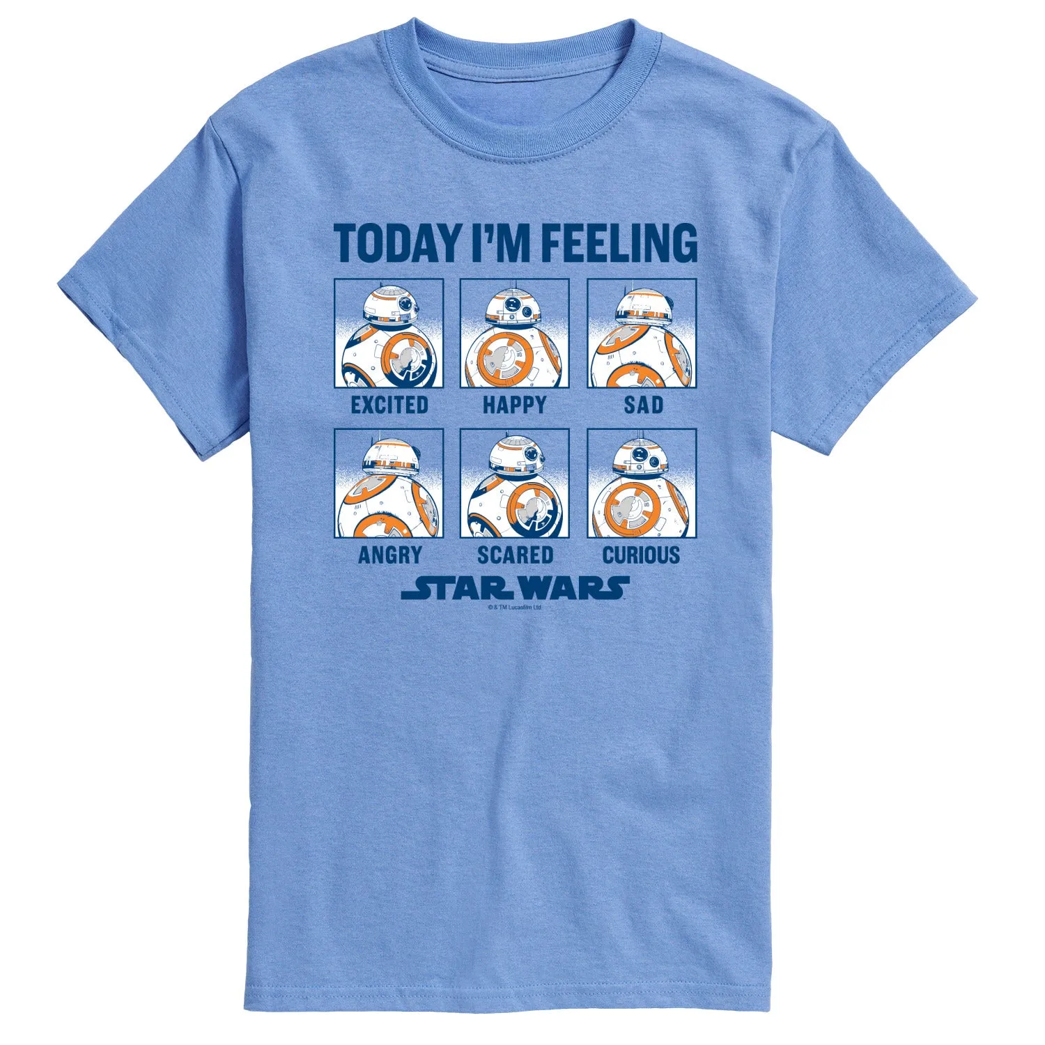 The Force Awakens - Today I'm Feeling - Men's Short Sleeve Graphic T-Shirt sold by Zulily product image thumbnail 3