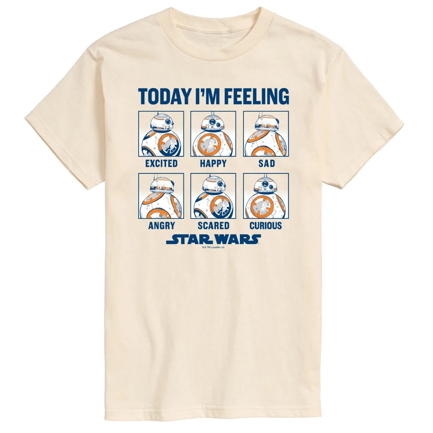 The Force Awakens - Today I'm Feeling - Men's Short Sleeve Graphic T-Shirt sold by Zulily product image thumbnail 4